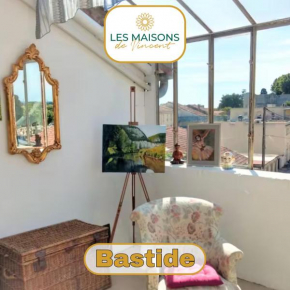 La Bastide - Clim, jardin, Parking